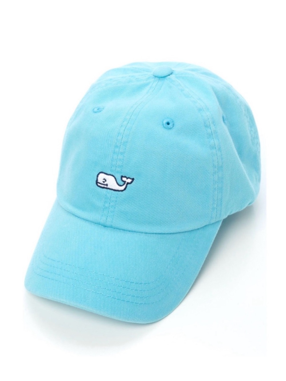 Vineyard Vines Turquoise Whale Embroidered Baseball Cap